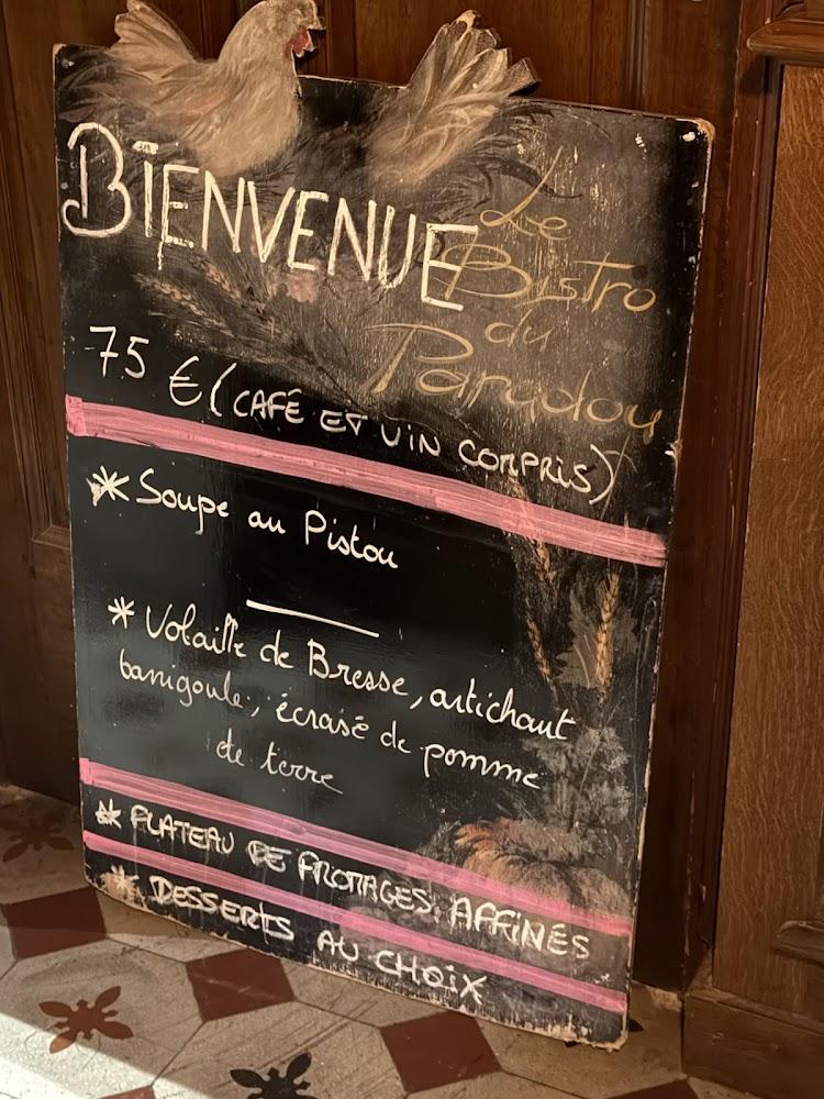 Le Bistrot du Paradou - Menu Image 3
